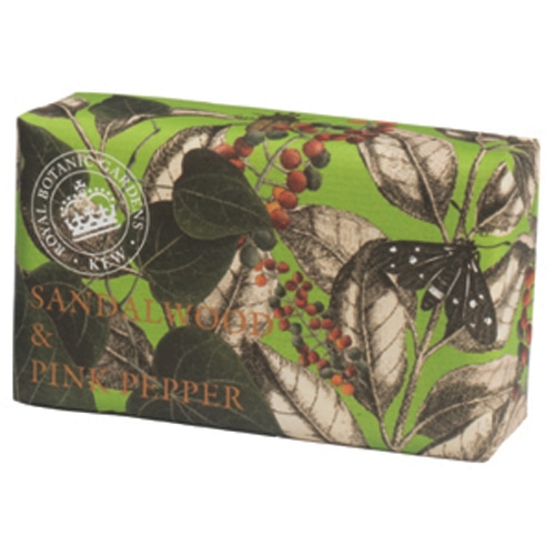 English Soap Company イングリッシュソープカンパニー KEW GARDEN キュー・ガーデン Luxury Shea Soaps シアソープ Sandalwood & Pink Pepper サンダルウッド＆ピンクペッパー