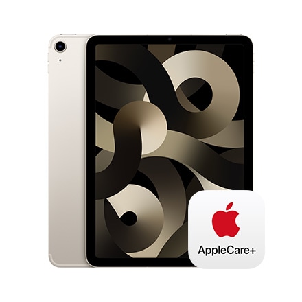 Apple iPad Air 第5世代 Wi-Fi + Cellularモデル 64GB 10.9インチ - スターライト with  AppleCare+