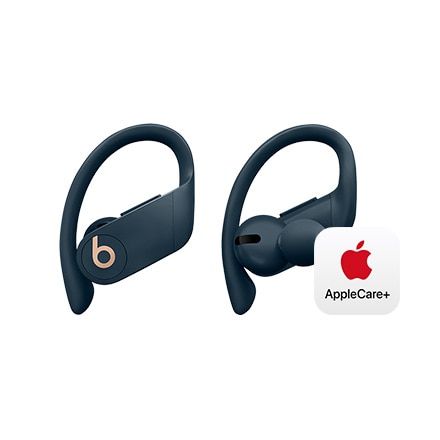 Powerbeats Pro Totally Wirelessイヤフォン ネイビー+AppleCare+ for Headphones