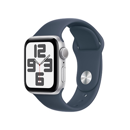 Apple Watch SE 第2世代 （GPSモデル）- 40mmシルバーアルミニウム