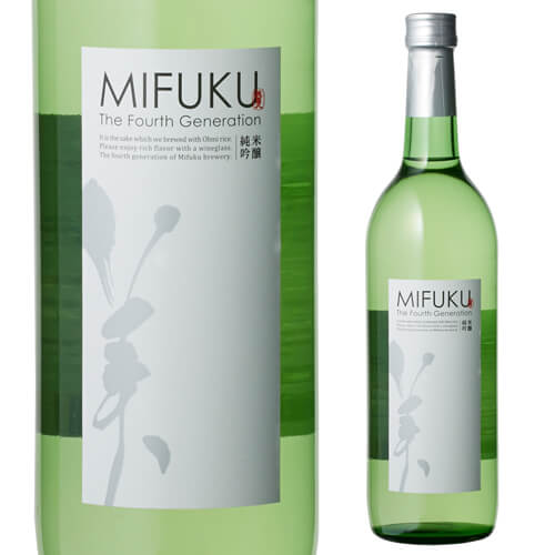 滋賀県 美冨久酒造 日本酒 MIFUKU 純米吟醸 4合 瓶 720ml 長S