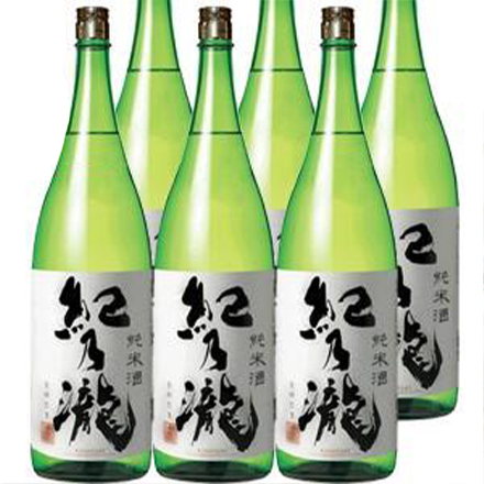 紀乃瀧 純米酒1800m×6本 和歌山県 紀の司酒造 長S