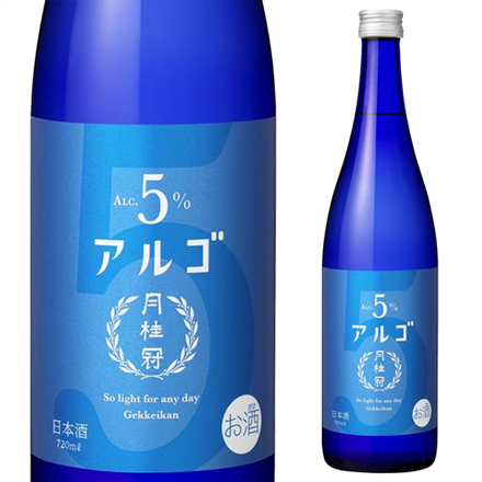日本酒 月桂冠 アルゴ 日本酒 5.0 720ml×6本 5％ 低アルコール 京都 伏見 長S