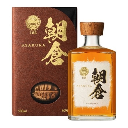 焼酎 朝倉 麦焼酎 40度 500ml アメリカンホワイトオーク樽 熟成 福岡県 篠崎 長S