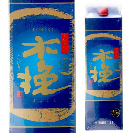 木挽 BLUE(ブルー) 25°芋焼酎 1.8Lパック×6本 宮崎県 雲海酒造