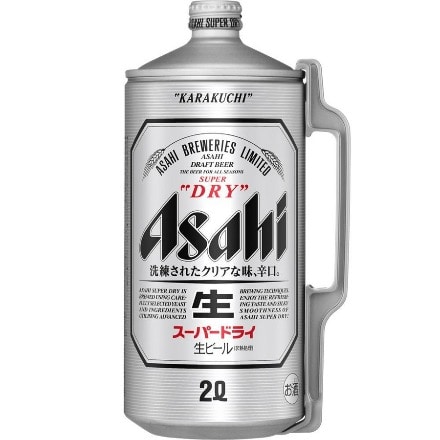 アサヒ スーパードライ 2000ml×6本