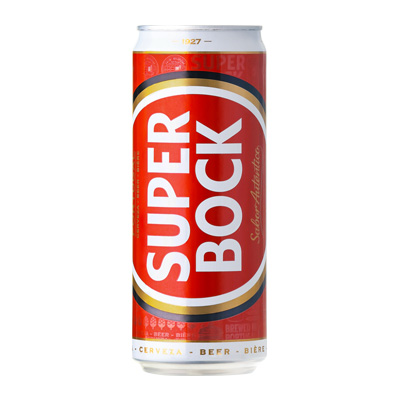 スーパーボック 330ml缶×72本 3ケース ポルトガル 輸入ビール 海外ビール 長S