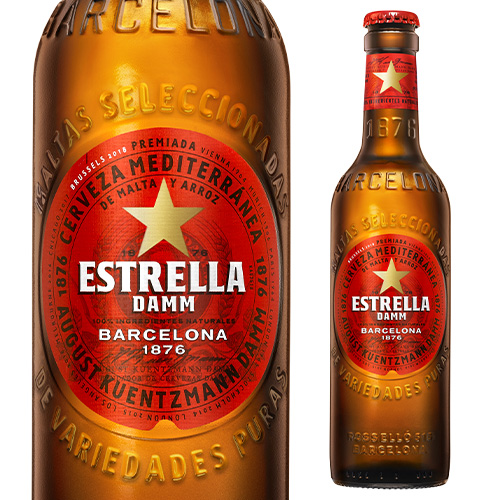 エストレージャ・ダム 瓶 330ml×24本 長S