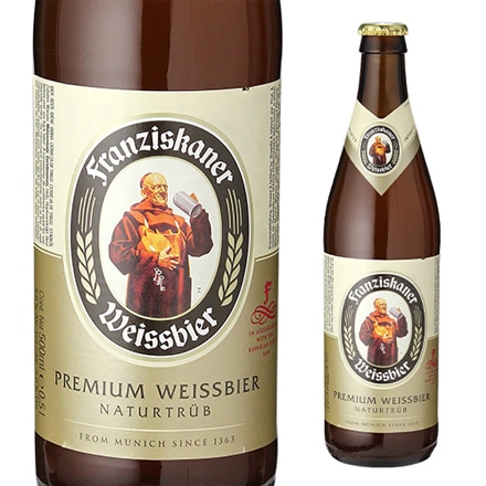 フランチスカーナーヘフェ ヴァイスビア 500ml 瓶×20本 長S