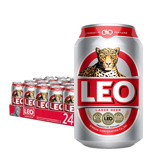 訳あり 賞味期限2026/10/22 レオビール 缶 330ml 24本 1ケース AIB