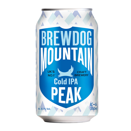 ブリュードッグ マウンテンピーク コールドIPA 350ml×48本 クラフトビール 国内製造 長S