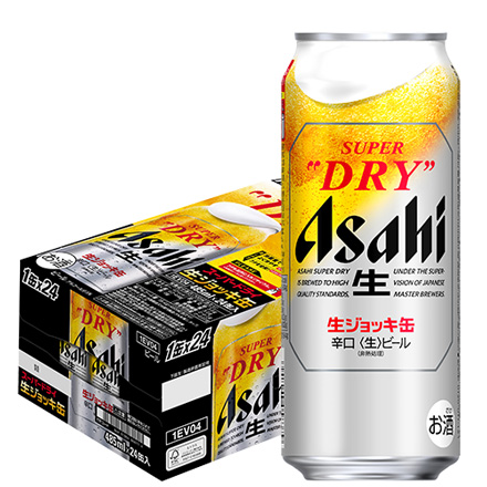 アサヒ スーパードライ 生ジョッキ缶 485ml×24本 AIB