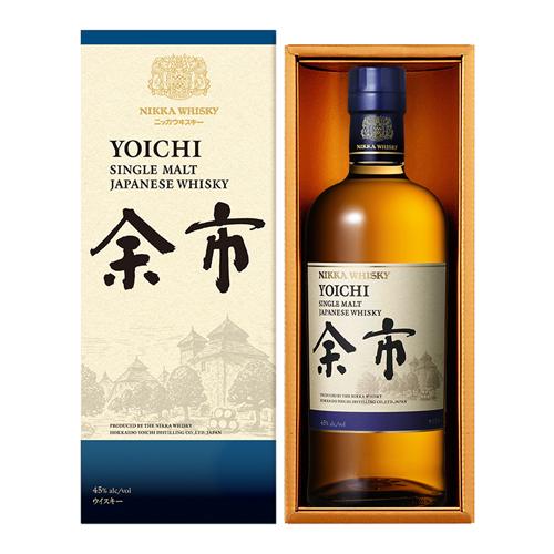 ニッカ 余市 ギフトBOX入り 45度 700ml シングルモルト ジャパニーズ ウイスキー 国産 日本 北海道 YOICHI japanese whisky 長S