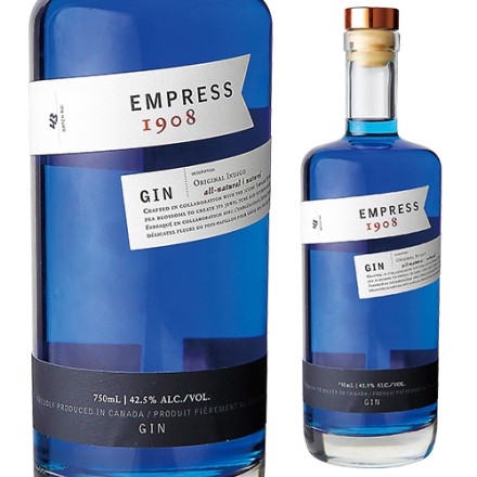 エンプレス 1908 ジン 750ml 42.5度 オリジナル インディゴブルー ハンドクラフト 有機素材 ボタニカル8種 EMPRESS GIN 長S