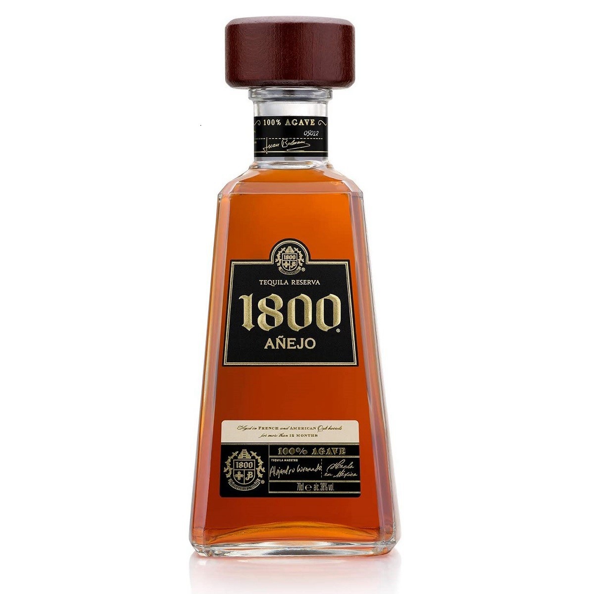 クエルボ 1800 アネホ ＜正規品＞ 750ml 40度 アサヒ Jose Cuervo TEQUILA テキーラ アニェホ ANEJO