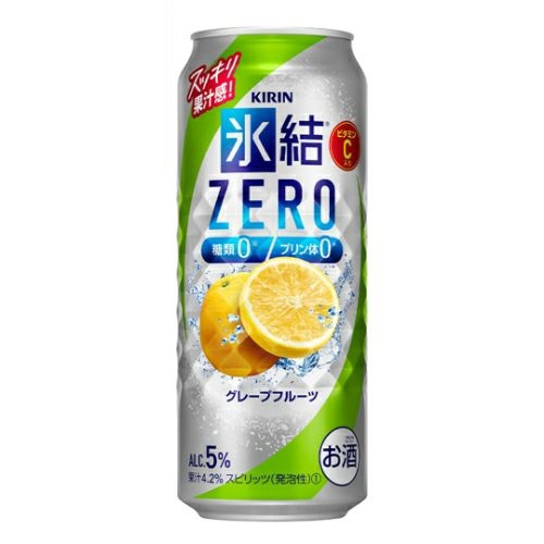 キリン 氷結 ZERO グレープフルーツ 500ml×24本 24缶