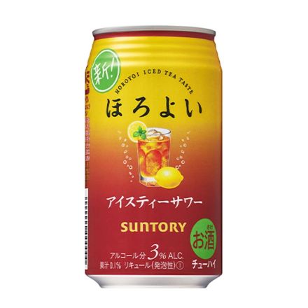 サントリー ほろよい アイスティーサワー 350ml缶×4ケース（96缶） 長S