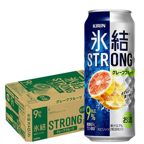 キリン 氷結 ストロング グレープフルーツ 500ml×24本