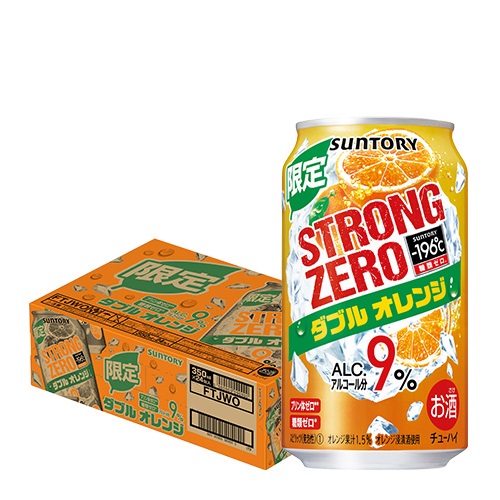 サントリー －196℃ ストロングゼロ ダブルオレンジ 350ml×24本