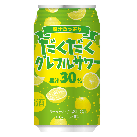 だくだくグレフルサワー 350ml×48本