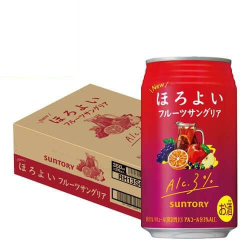 サントリー ほろよい フルーツサングリア 350ml缶 24本 1ケース チューハイ サワー 缶チューハイ サングリア 長S