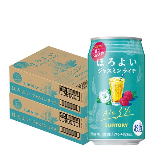 サントリー ほろよい ジャスミンライチ 350ml缶×48本 (24本×2ケース) チューハイ サワー 缶チューハイ ジャスミン ライチ 長S