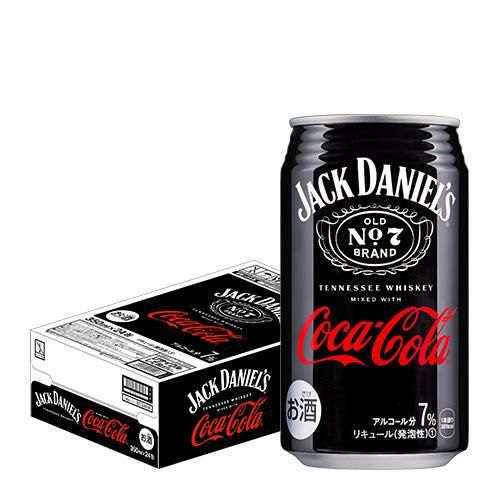 ジャック ダニエル コカ・コーラ 7％ 350ml缶×24本 1ケース ハイボール チューハイ サワー コカコーラ ウイスキー バーボン テネシー ジャックコーク 長S