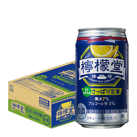 こだわりレモンサワー 檸檬堂 さっぱり定番 350ml缶×24本 長S