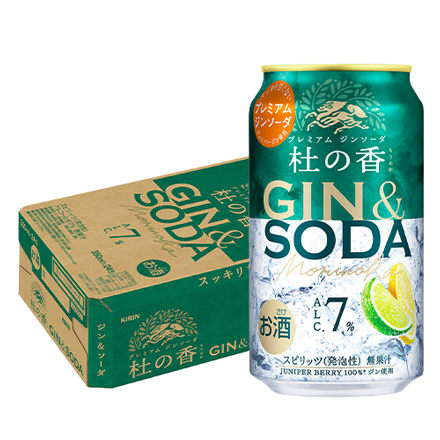 キリン KIRIN Premium ジンソーダ 杜の香（もりのか）350ml缶×24本 長S