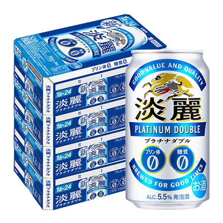 キリン 淡麗 プラチナダブル 350ml×96本