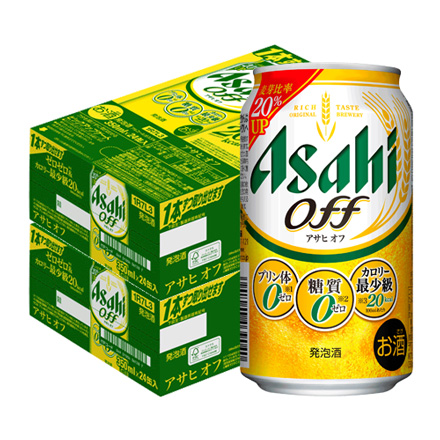 新 アサヒ オフ プリン体ゼロ・糖質ゼロ 350ml×48本