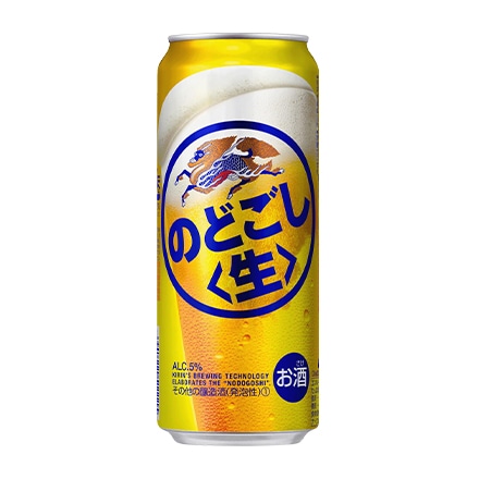 キリン のどごし生 500ml×24本 のどごし 生 麒麟 新ジャンル 第３の生 ビールテイスト 500缶 国産 1ケース販売 長S