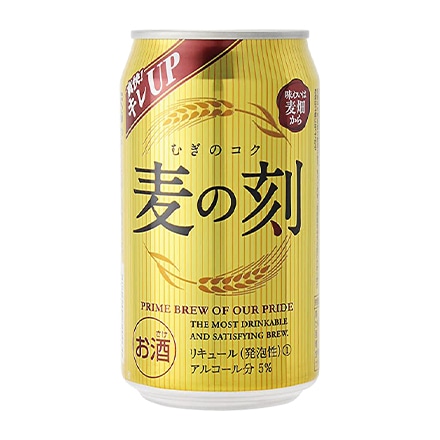 麦の刻 350ml×24缶 1ケース 24本 新ジャンル 第3 ビール 長S