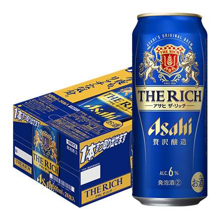 アサヒ ザ・リッチ 500ml×24本 1ケース