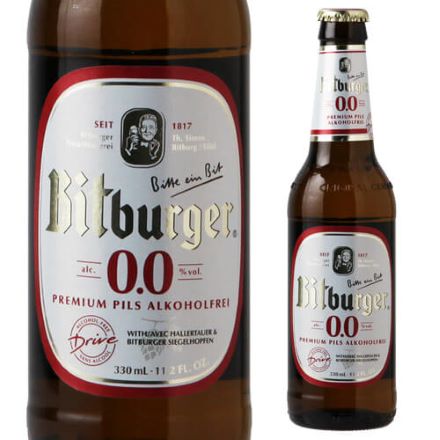 ビットブルガー ドライブ0.0％ 330ml×24本 1ケース ノンアルコールビール ノンアル ドイツ産 長S