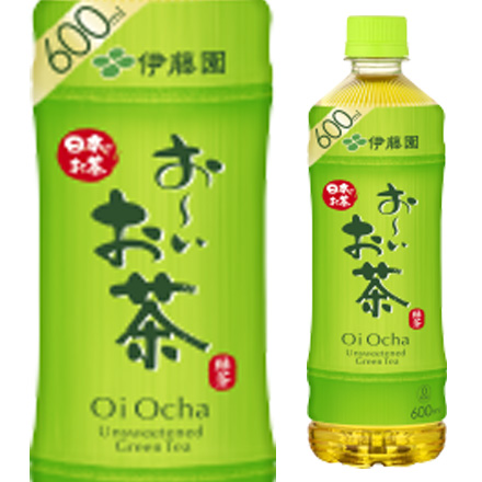 伊藤園 おーいお茶 一番茶使用・緑茶 600ml×24本 緑茶 ペットボトル 国産茶葉100％ PET お茶 一番茶 GLY
