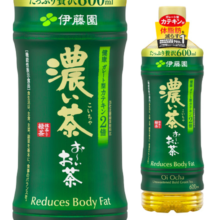 伊藤園 おーいお茶 濃茶 600ml×48本 緑茶 ペットボトル 国産茶葉100％ PET お茶 カテキン RSL