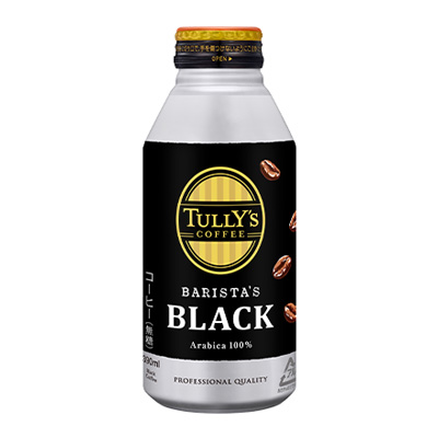 タリーズコーヒー バリスタズ ブラック 390ml×24本 1ケース RSL