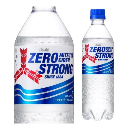 アサヒ 三ツ矢サイダー ゼロストロング 500ml×24本 PET カロリーゼロ RSL