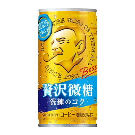 缶コーヒー ボス BOSS 贅沢微糖 185g×30本 1ケース GLY