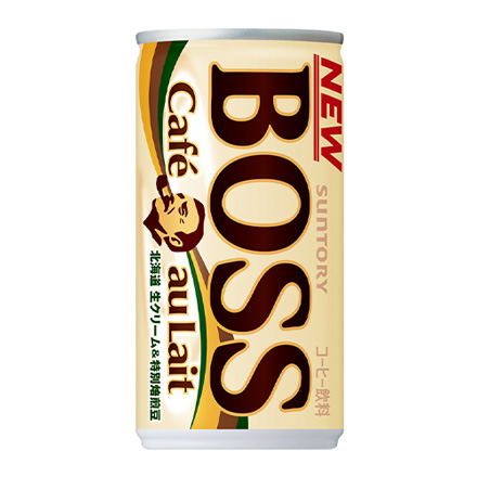缶コーヒー ボス BOSS カフェオレ185g×30本 1ケース GLY