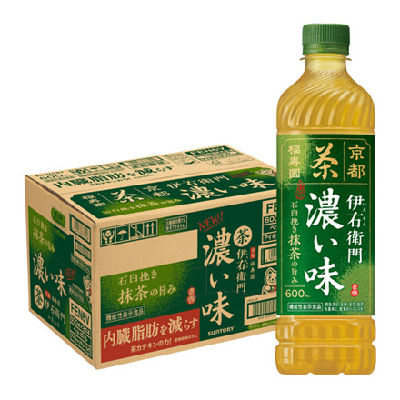 サントリー 伊右衛門 緑茶 濃い味 600ml×24本 RSL