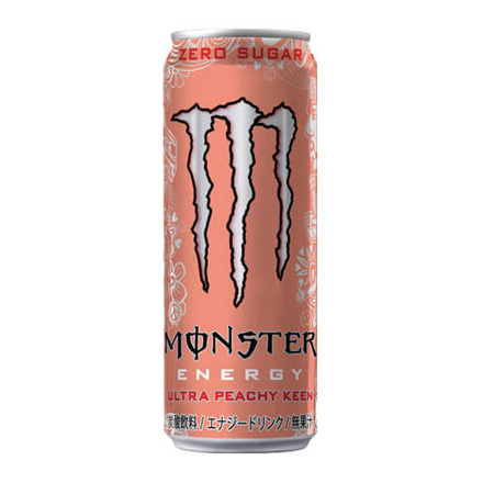 アサヒ モンスター ウルトラ ピーチーキーン 355ml×24本 1ケース エナジードリンク 栄養ドリンク RSL