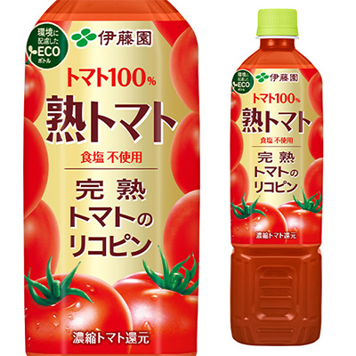 伊藤園 熟トマト エコボトル ジュース ドリンク 730g×15本 ( 1ケース ) GLY