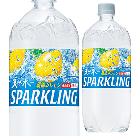 サントリー 天然水スパークリングレモン 1050ml×24本 RSL