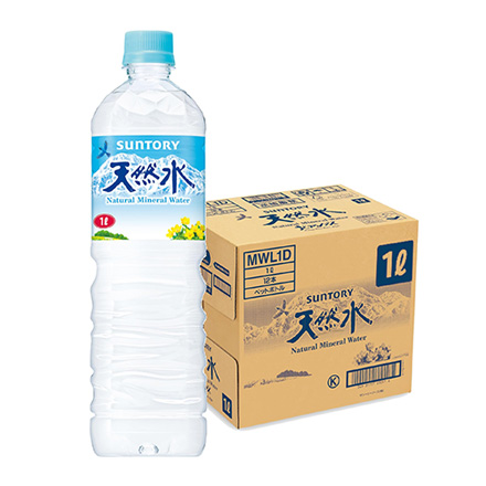 サントリー 天然水 ペットボトル 1000ml×12本 RSL