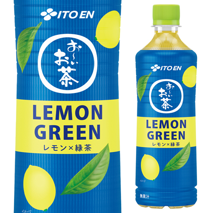 伊藤園 おーいお茶 LEMON GREEN レモングリーン 600ml 24本 1ケース RSL