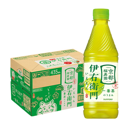 サントリー 緑茶 伊右衛門 435ml 24本 1ケース ペットボトル
