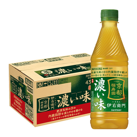 サントリー 緑茶 伊右衛門 435ml 24本 1ケース ペットボトル