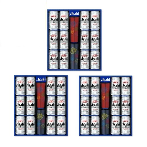 倉庫在庫入替の訳あり 在庫処分 アウトレット【1本あたり194円(税抜)】アサヒ スーパードライ ギフトタンブラー付きセット SD-PT×3セット <350ml×36本 ギフト限定 冷感タンブラー 6個> お中元 ビール ギフト プレゼント
